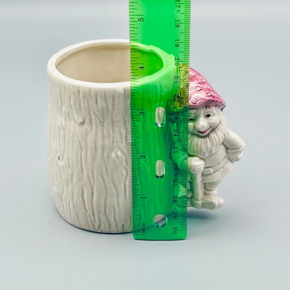 Enesco 1979 Ceramic Tree Stump Gnome Handled Cup. - Picture 7 of 8